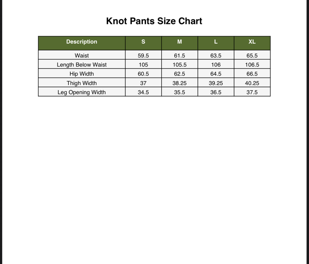 Knot pants in blue