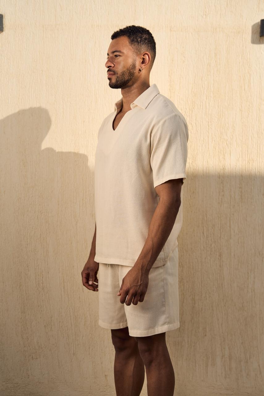 Sand Polo Top