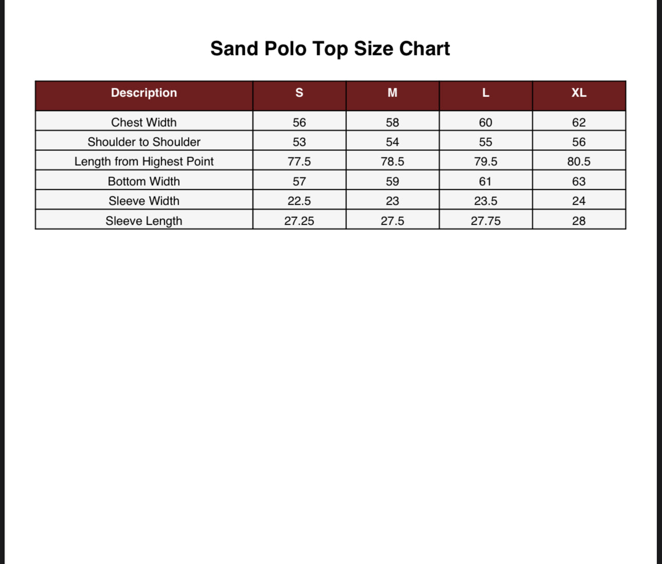 Sand Polo Top