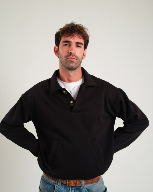 Button Funnel Sweat