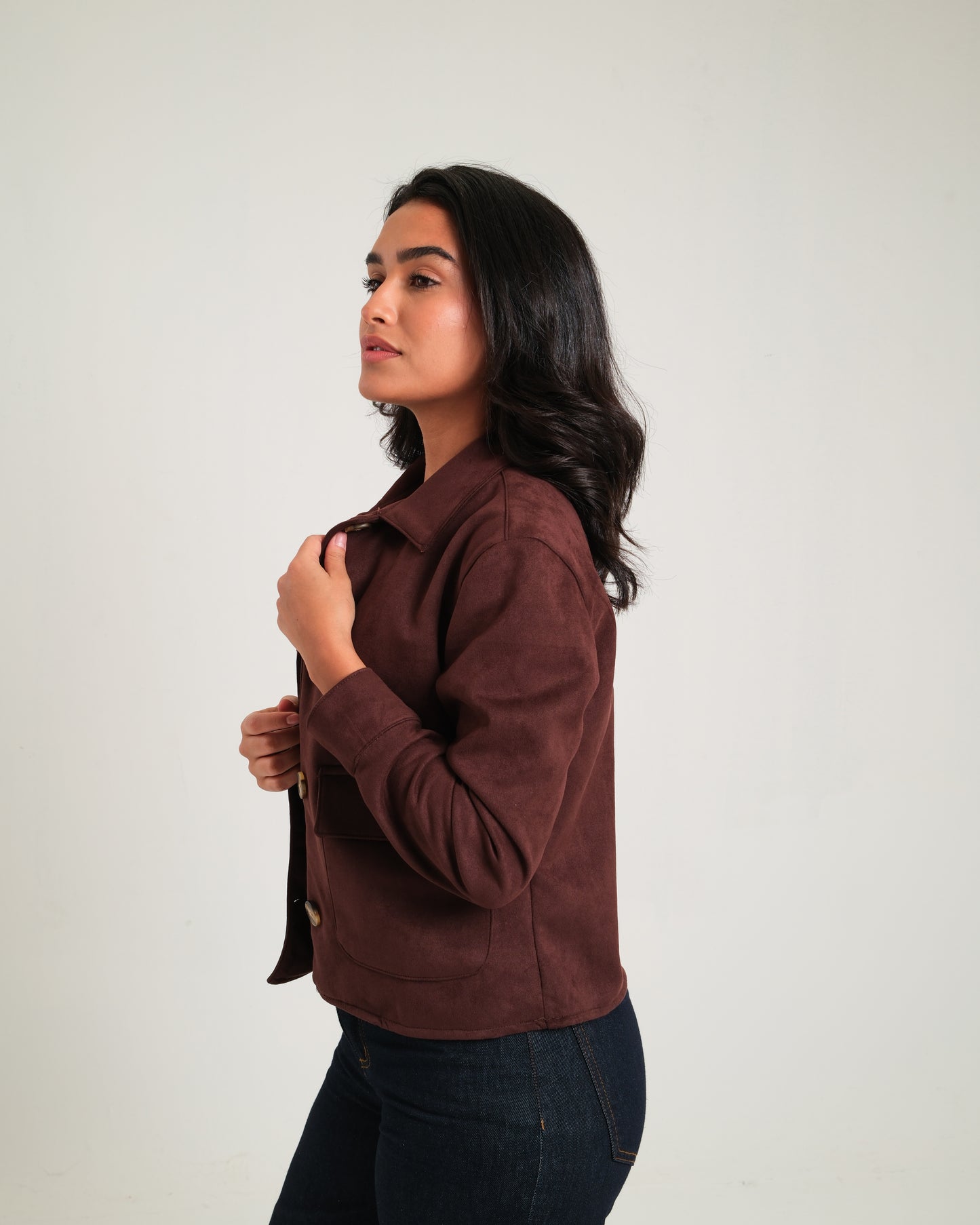 Brown Suede Jacket