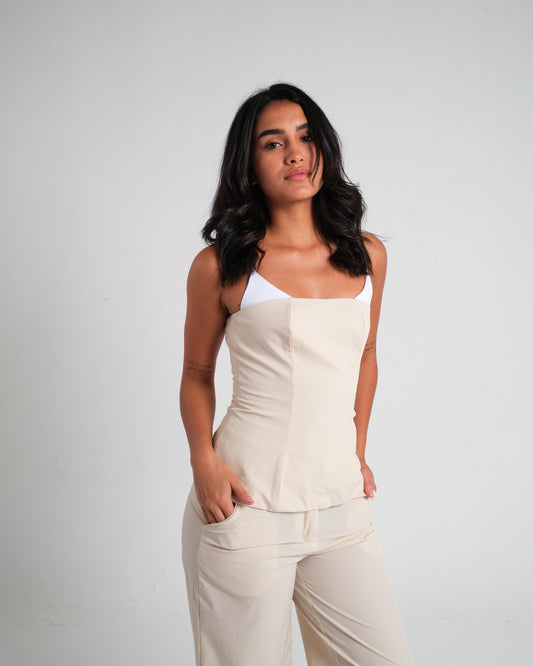 Cocco top beige